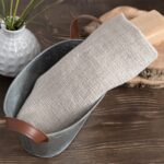 PURO Kylpypyyhe luonnonvärinen pellava