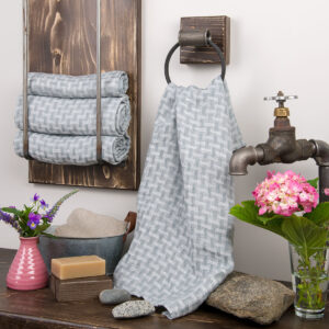 MARGO Kylpypyyhe harmaa