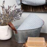 BINGO Kylpypyyhe jäänsininen