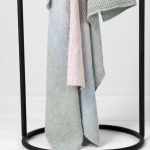 VITO Kylpypyyhe harmaa vaaleanpunainen