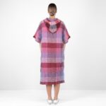 BINGO Poncho liila ruudullinen