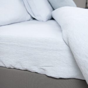 ARCTICAVuodevaatteet 12 linen fitted and falt sheets in light blue