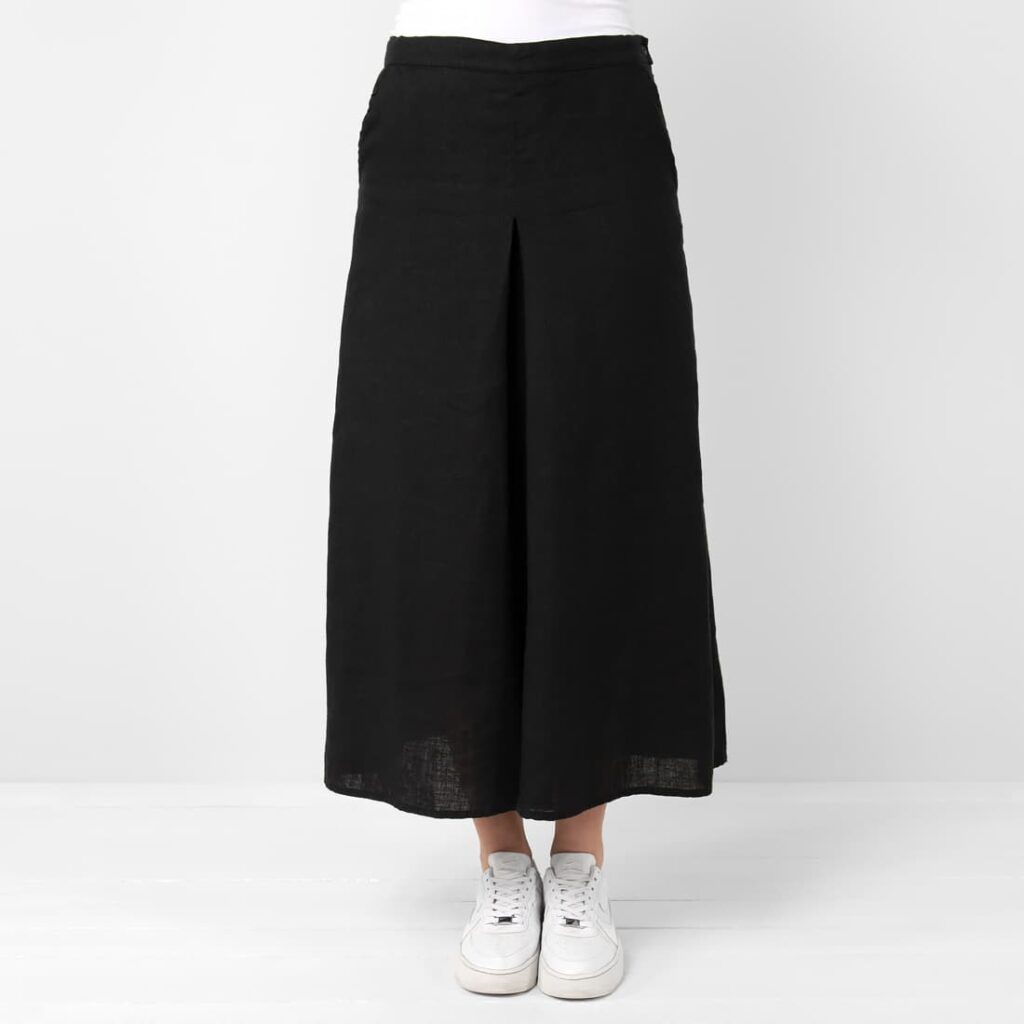 MYKA Culottes-housut musta 3 MYKA Culottes-housut musta - Image 3
