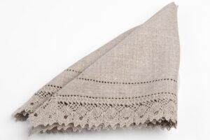 NORA Lautasliina luonnonvärinen pellava