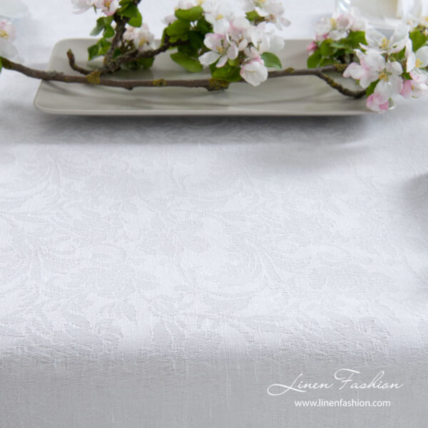 FLORA Pöytäliina valkoinen - Image 4