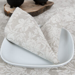 FLORA Lautasliina beige