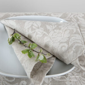 FLORA Lautasliina beige