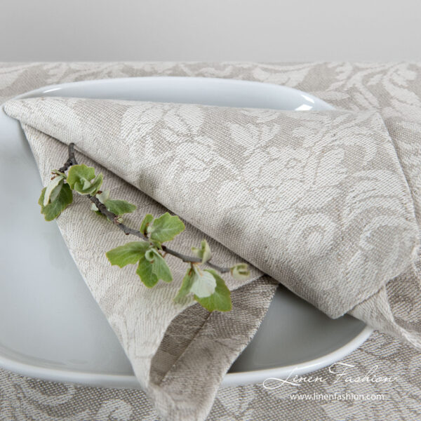 FLORA Lautasliina beige - Image 2