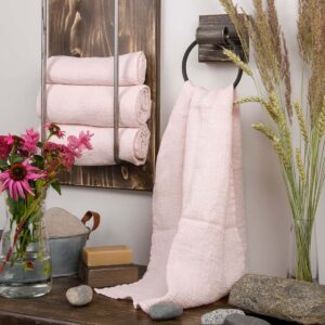 PURO Kylpypyyhe vaaleanpunainen