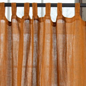 BOHEMIA Verho ruskea oranssi