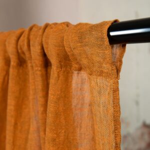 BOHEMIA Verho ruskea oranssi