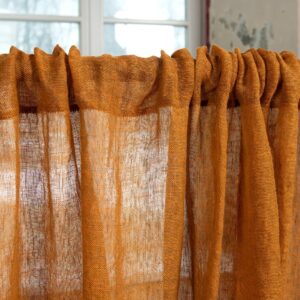 BOHEMIA Verho ruskea oranssi