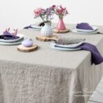 GAMMA Pöytäliina ruskean harmaa