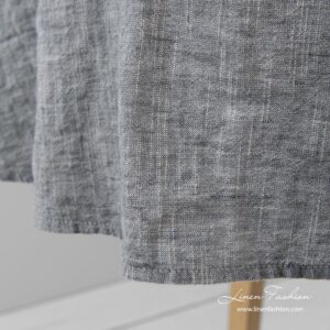 ASTRA Pöytäliina pyöreä tummanharmaa