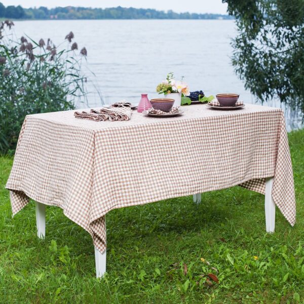 VICHY Pöytäliina ruskehtava