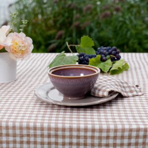 VICHY Pöytäliina ruskehtava