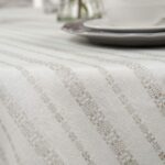 ORNA Pöytäliina pyöreä/ovaali valkoinen