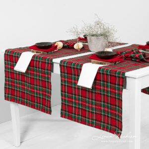 SCARLET Kaitaliina punainen