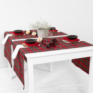 SCARLET Kaitaliina punainen