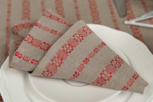 ORNA Lautasliina punainen