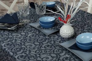 ATLANTA Pöytäliina sininen