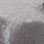 ATLANTA Pöytäliina pyöreä/ovaali beige