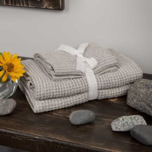 BINGO Kylpypyyhe vaaleanharmaa