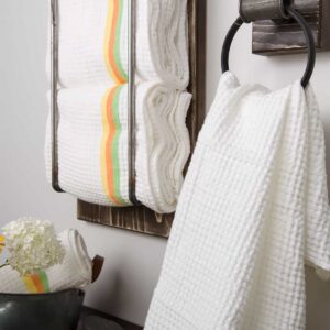 BERGAMO Kylpypyyhe valkoinen