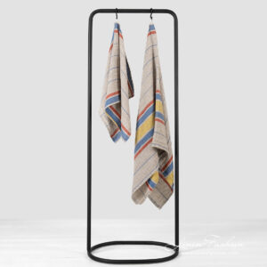 ZELDA Kylpypyyhe beige raidallinen raidallinen