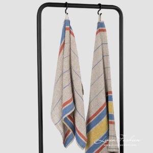 ZELDA Kylpypyyhe beige raidallinen raidallinen