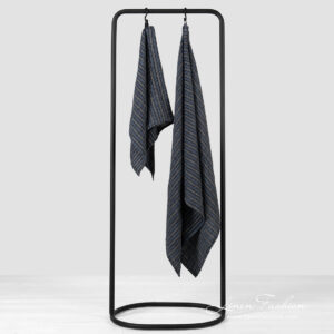 BAHA Kylpypyyhe siniraidallinen 9 BAHA Kylpypyyhe siniraidallinen