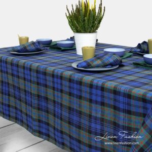 KARO Pöytäliina sininen