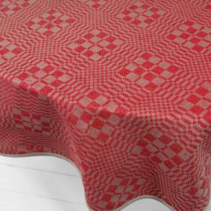 WILLOW Pöytäliina pyöreä/ovaali punainen