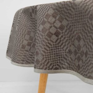 WILLOW Pöytäliina pyöreä/ovaali ruskea