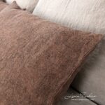 LEILA Koristetyynynpäällinen ruskea