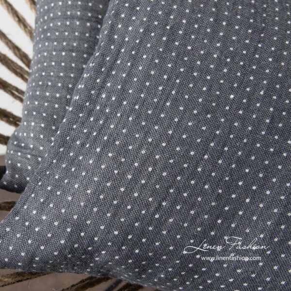 MEGA Koristetyynynpäällinen tummanharmaa - Image 2