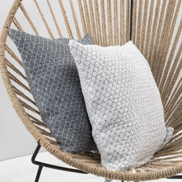 SIENNA Koristetyynynpäällinen valkoinen