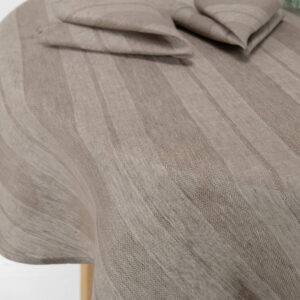 ISLA Pöytäliina pyöreä/ovaali hiekanvärinen