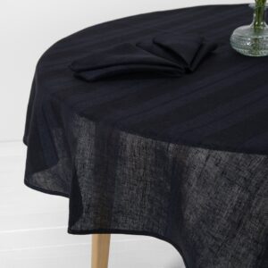 ISLA Pöytäliina pyöreä/ovaali mustansininen