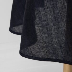 ISLA Pöytäliina pyöreä/ovaali mustansininen