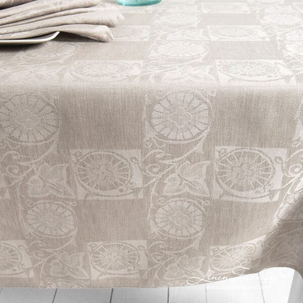 BOTANIC Pöytäliina beige - Image 4