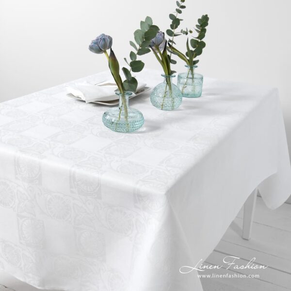BOTANIC Pöytäliina valkoinen - Image 2