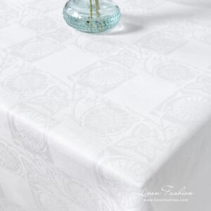 BOTANIC Pöytäliina valkoinen