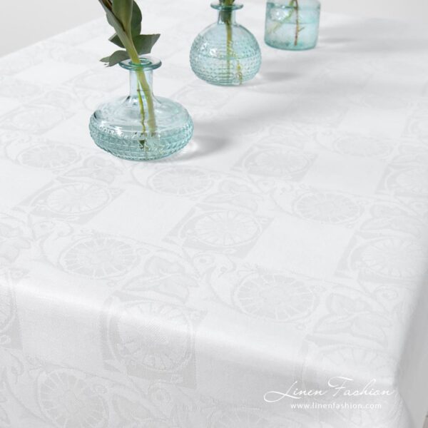 BOTANIC Pöytäliina valkoinen - Image 3