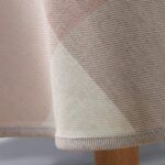 KARO Pöytäliina pyöreä/ovaali vaaleanharmaa