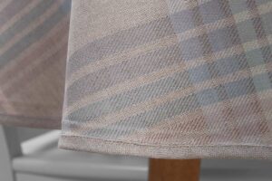 DELTA Pöytäliina pyöreä/ovaali vaaleanharmaa