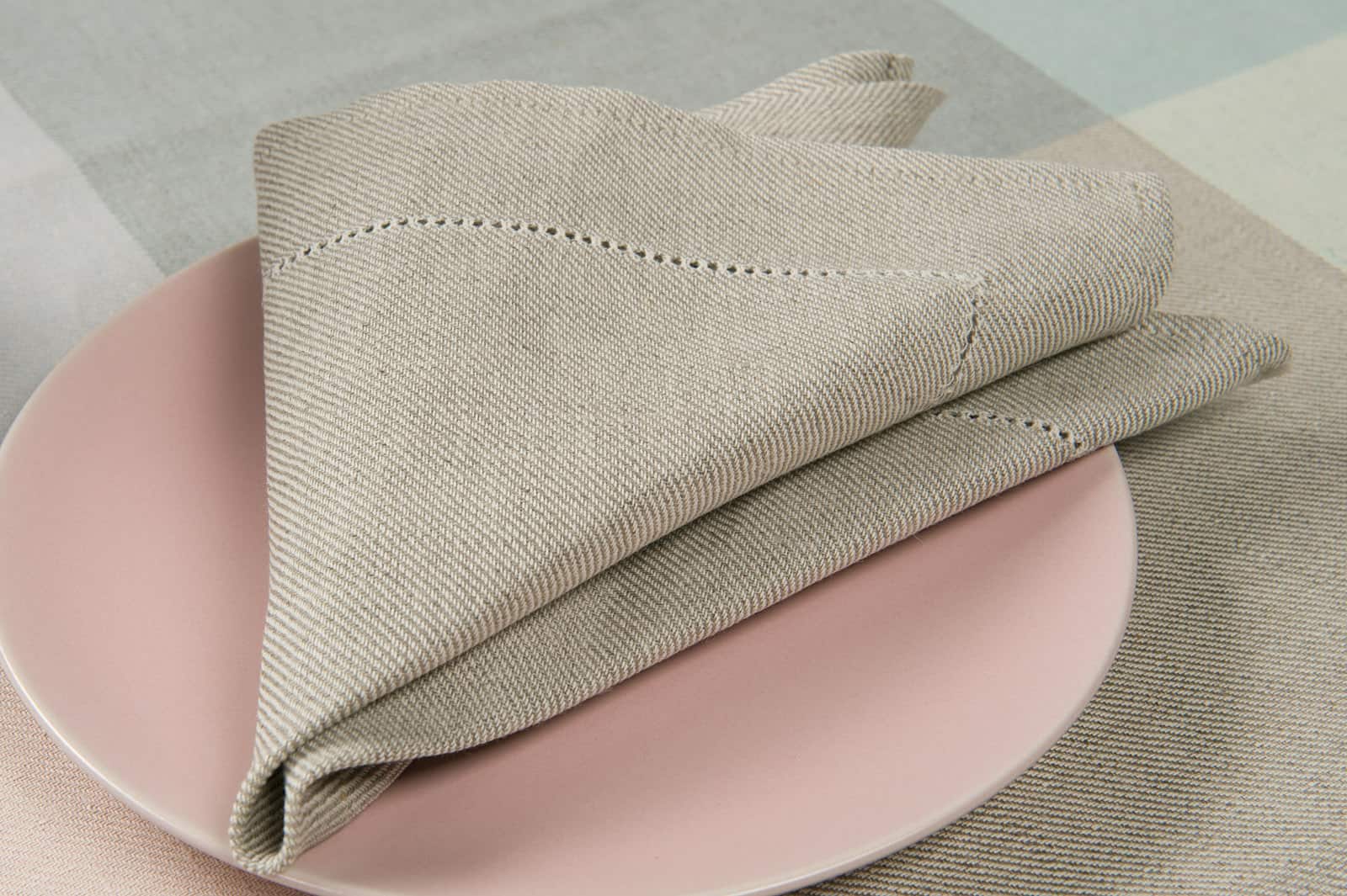 BIGA Lautasliina harmaa