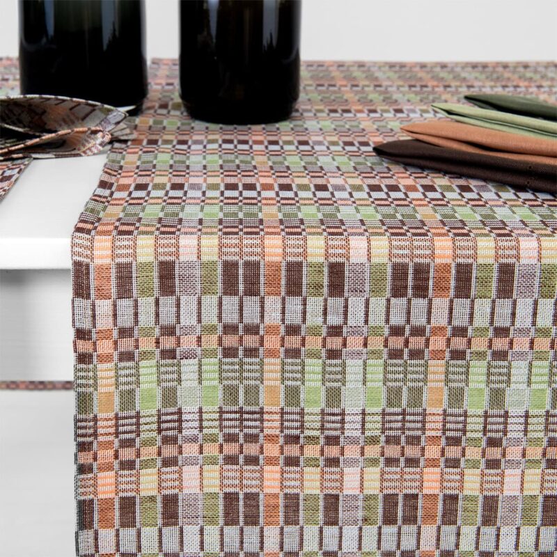 VIOLA Kaitaliina ruskeanvihreä