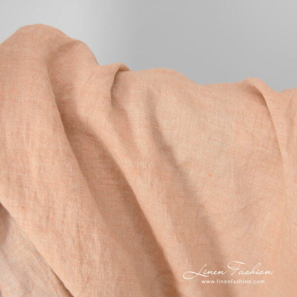 light brown powder sand linen, width 145cm.