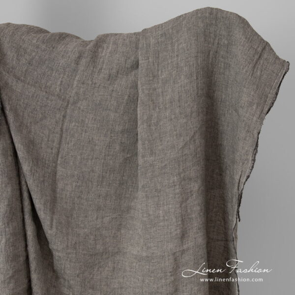 anthracite linen, washed.